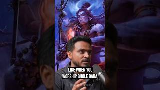 AMIT BHADANA OPENS UP LORD SHIVA CHANGED LIFE ✨ youtubeshortsmotivationpodcastamitamitbhadana [upl. by Ronel]