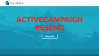 How to resend an email in ActiveCampaign [upl. by Harol465]