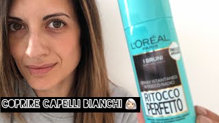 COPRIRE RICRESCITA SENZA TINTA  LOréal Ritocco Perfetto FUNZIONA [upl. by Airolg]