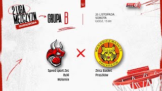 Speed sport Zec Byki Wołomin  Znicz Basket Pruszków 2 LM [upl. by Nylak]