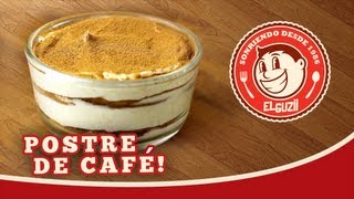 Tiramisu Postre de Café  El Guzii [upl. by Acirrej]