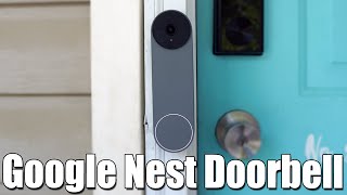 Google Nest Doorbell Battery Review amp Installation [upl. by Amis]