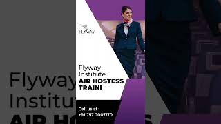 How to Become an Air Hostess Inside Flyway Institutes Training Program ✈️ AirHostessTraining [upl. by Florian]