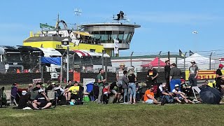 Sachsenring 2024 der Sonntag Anmarsch der Fans [upl. by Asp]