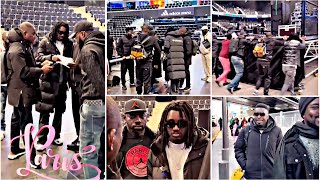 Dernier réglage à adidas Arena avec Wally Seck et le promoteur et l’équipe technique [upl. by Leahcar]