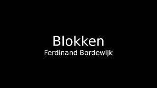 Ferdinand Bordewijk Blokken [upl. by Ronel609]