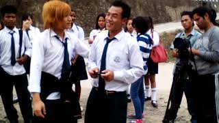 J2 FILM SHOOTING2016 Chaktak Rehearsal Scene Arunachal Pradesh [upl. by Enytsuj]