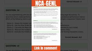 NCAGENL Exam Dumps Master Generative AI with Expert Insights [upl. by Ewen]