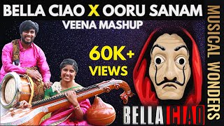 Bella Ciao X Ooru Sanam  Money Heist  Veena Mashup Cover by Musical Wonders  La Casa de Papel [upl. by Elleon]