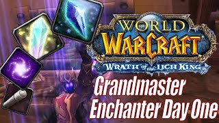 Wrath Classic Enchanting Guide to 1 450 Grandmaster 2022 [upl. by Htebazle]