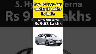 Top 10 Best Cars under 10 Lakhs in India 2023 [upl. by Bowerman]