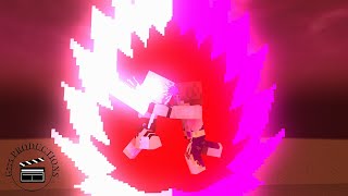 A Battle of Lunarians Luna vs The Chosen One Craftronix fan animation Craftronix [upl. by Ahsineg]