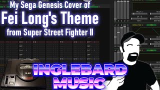 My Sega Genesis Cover of Fei Longs Stage and Critical Themes from Super Street Fighter II [upl. by Kir]