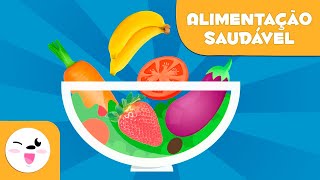 Alimentação saudável para crianças  Aprenda o que são os carboidratos as gorduras as proteínas [upl. by Prud744]