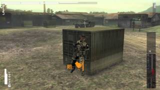 Metal Gear Solid  Peace Walker  No Hurt Non Lethal Mission 4 Boss  Armored Vehicle LAVG [upl. by Tabbie]