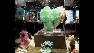 Sensational Crystals amp Stunning Stones Tucson Gem Mineral amp Fossil Show 2018 Part7 [upl. by Ytteb]