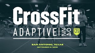 Day 1 2024 Adaptive CrossFit Games [upl. by Oirelav13]