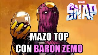 Mazo TOP con BARON ZEMO ¡Únete a Nosotros  MARVEL SNAP [upl. by Shaper]