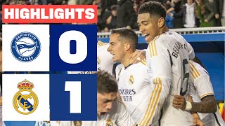 Resumen de Deportivo Alavés vs Real Madrid 01 [upl. by Kashden]