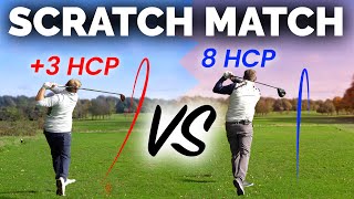 Can an 8 handicapper beat a 3 golfer OFF SCRATCH [upl. by Asaph]