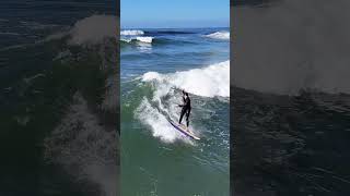 Wavestorm Surfer out in the morning waves at Tourmaline Surf Park 111624 [upl. by Richey]