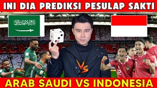 SIAPA PEMENANGNYA INDONESIA VS ARAB SAUDI KUALIFIKASI PIALA DUNIA ZONA ASIA ROUND 3PREDIKSI TIMNAS [upl. by Scales]