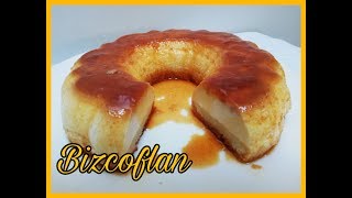 RECETA de BIZCOFLAN fácil y DELICIOSO  dulceysalado [upl. by Eimam527]