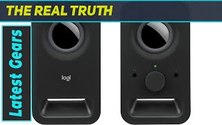 Logitech Multimedia Speakers Z150 Review Compact Design with Clear Stereo Sound [upl. by Laine]