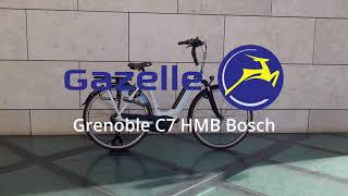 Wygodny rower elektrycznych Gazelle Grenoble C7 Bosch [upl. by Silevi803]