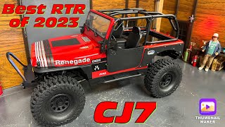 Axial SCX10 III Jeep CJ7 unboxing [upl. by Leseil]