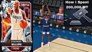 DIAMOND CHAUNCEY BILLUPS NBA2K25 MYTEAM FULL THROTTLE [upl. by Herries601]