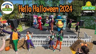 Sesame Place  Hello Halloween  91424 [upl. by Ahsitahs497]