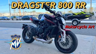 2022 MV Agusta Dragster 800 RR first ride and review [upl. by Nahseez]