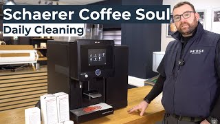 Schaerer Coffee Soul Daily Cleaning Routine [upl. by Vinson]