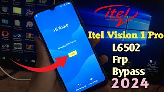 Itel Vision 1 Pro L6502 Frp Bypass  Itel Vision 1 Pro Google Account Remove Kese Kare [upl. by Care]