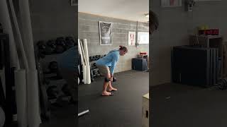 Staggered Stance Deadlift with load [upl. by Ajnat574]