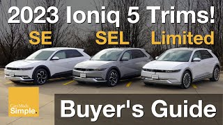 2023 Hyundai Ioniq 5 Trims Compared  Ultimate Buyers Guide [upl. by Melli805]