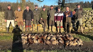 Greystoke Estate  Mini Driven Pheasant Shoot Day 6th Jan 2024 [upl. by Abner424]