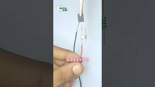 Very sensitive touch light shorts jugaad diy explore led diyelectronics  D882 Circuitbyatul [upl. by Kattie]