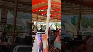 Amazing Zante water villagezakynthosisland greece travel shorts [upl. by Gader]