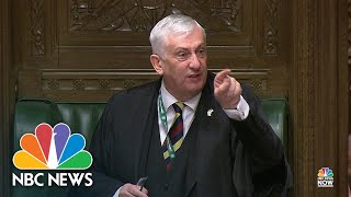 ‘Either Shut Up Or Get Out’ Speaker Loses Cool as Boris Johnson Heckled in UK Parliament [upl. by Aras651]