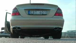 Mercedes E420 CDI Straight Pipes Revving [upl. by Evin]