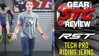 RST Kevlar Tech Pro CE Jeans Review from SportbikeTrackGearcom [upl. by Lallage]