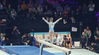 Angela Andreoli  🇮🇹  Beam  Team Final  World Championships 2023 [upl. by Jelene]