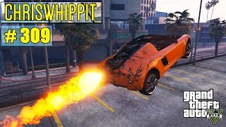 GTA 5 Online med SoftisFFS  ROCKETCAR GARAGE STUNT  309 [upl. by Ttelrahc47]