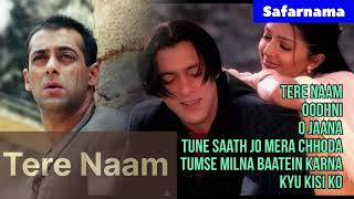 Tere Naam Movie All Songs 💕 Bollywood Hits Songs  Salman Khan Bhumika Chawla  Udit Narayan 💔 [upl. by Allebram]