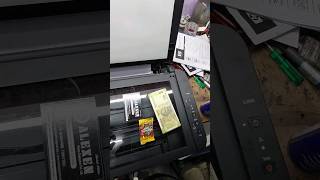 Cannon G2000 printer test print nozzle check shorts [upl. by Dreda]