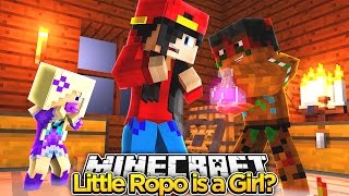 Minecraft Adventure  LITTLE ROPO IS A GIRL [upl. by Xena]