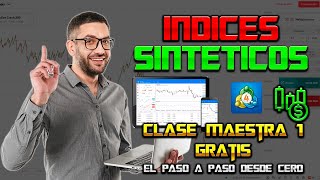 🔥 DERIV  INDICES SINTÉTICOS 2024  GRATIS  COMO EMPEZAR DESDE CERO  EL PASO A PASO [upl. by Hseyaj113]