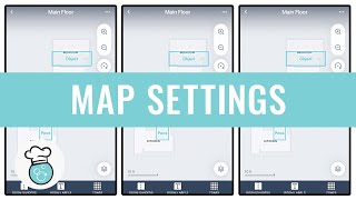 iRobot Roomba Combo 10 Max Map Settings [upl. by Saenihp]